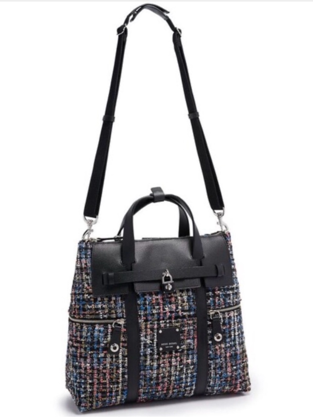 Henri Bendel Jetsetter Tweed with Black Trim - Picture 4 of 13